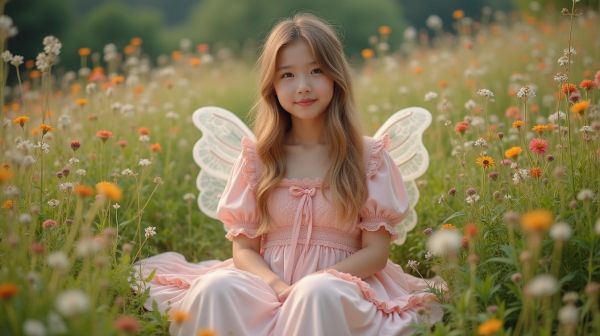 Embrace angelcore-style kawaii clothing for a dreamy look!