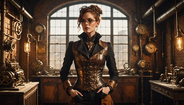 Unlock your imagination with stunning steampunk fashion